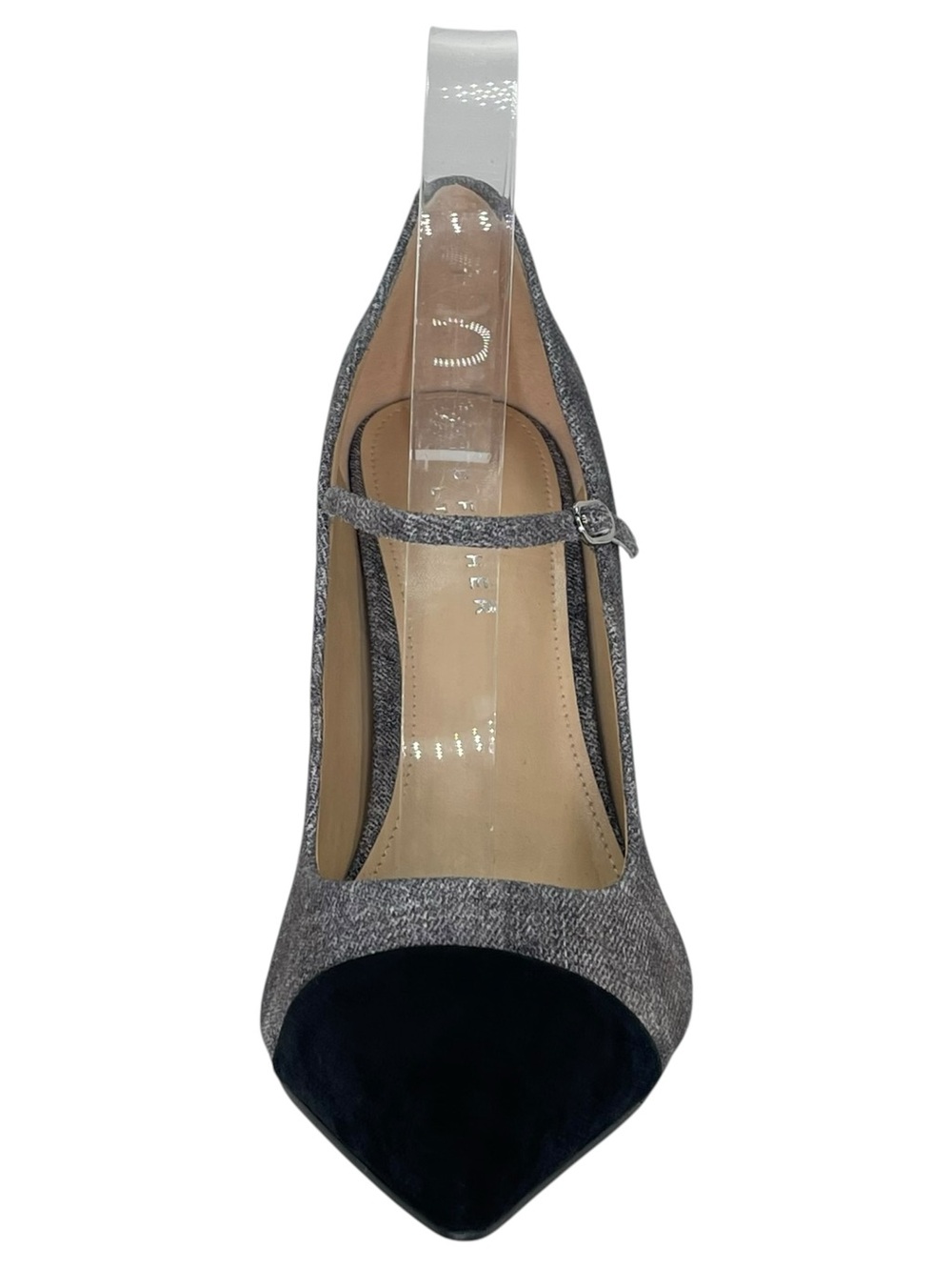 Marc Fisher Anellie Grey Cap Toe Womens Pumps Size 11M - Picture 6 of 12